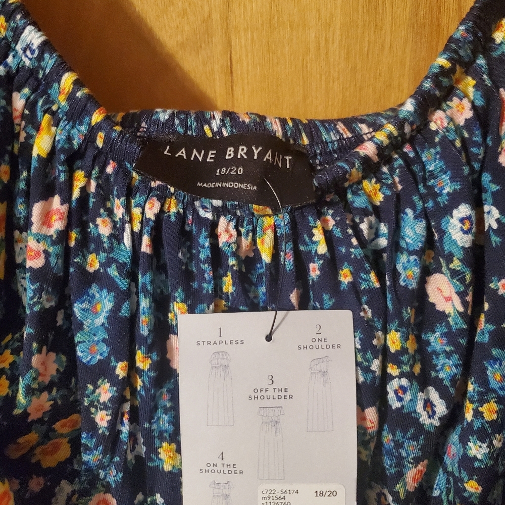 Lane Bryant Spring Flower Dress